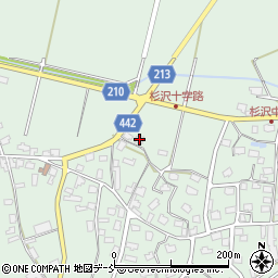 新潟県見附市杉澤町1556周辺の地図