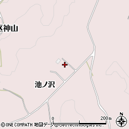 福島県南相馬市小高区神山（池ノ沢）周辺の地図