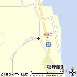 石川県珠洲市狼煙町ヲ22周辺の地図