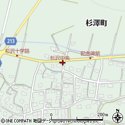 新潟県見附市杉澤町524周辺の地図