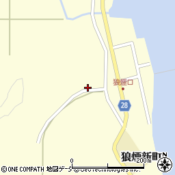 石川県珠洲市狼煙町ヲ40周辺の地図