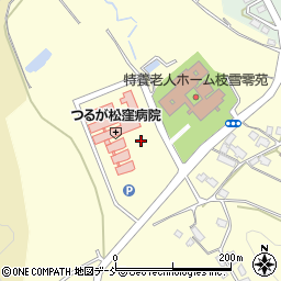 福島県会津若松市一箕町大字鶴賀（苅林）周辺の地図