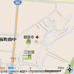 新潟県長岡市与板町南中1225周辺の地図