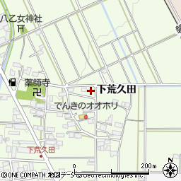 福島県会津若松市町北町大字始下荒久田周辺の地図