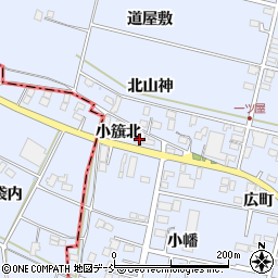 福島県本宮市本宮小籏北6周辺の地図