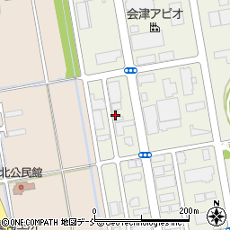 会津丸善水産加工センター周辺の地図