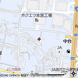 福島県本宮市本宮中台12-6周辺の地図