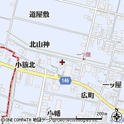福島県本宮市本宮（北山神）周辺の地図