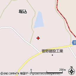 福島県本宮市長屋（田平下）周辺の地図