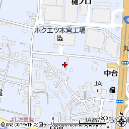 福島県本宮市本宮中台12-5周辺の地図