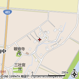 新潟県長岡市与板町南中1249周辺の地図