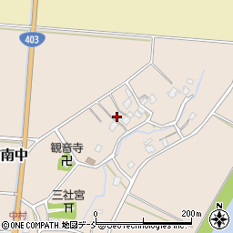 新潟県長岡市与板町南中1248周辺の地図