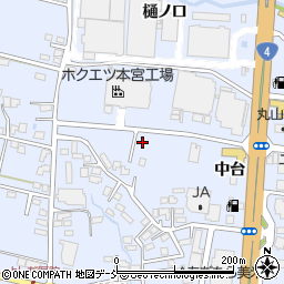 福島県本宮市本宮中台12-9周辺の地図