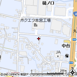 福島県本宮市本宮中台12-4周辺の地図