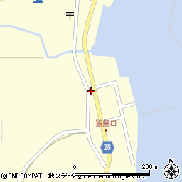 石川県珠洲市狼煙町ヲ12周辺の地図