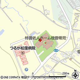 枝雪零苑特別養護老人ホーム周辺の地図
