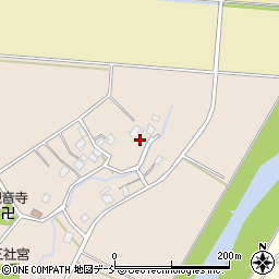 新潟県長岡市与板町南中1379周辺の地図