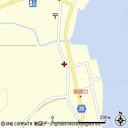 石川県珠洲市狼煙町ヲ9周辺の地図