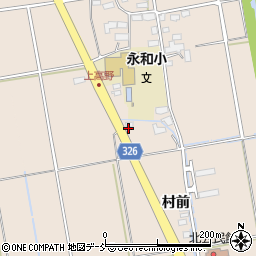 福島県会津若松市高野町大字上高野（地蔵免）周辺の地図