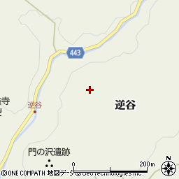 新潟県長岡市逆谷周辺の地図