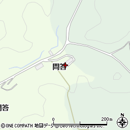 福島県本宮市高木問答周辺の地図