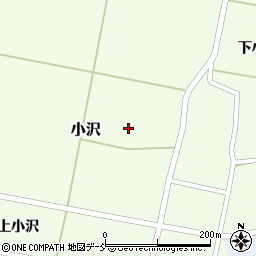 福島県会津美里町（大沼郡）小沢（才ノ神乙）周辺の地図