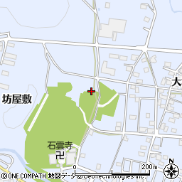 福島県本宮市本宮坊屋敷周辺の地図