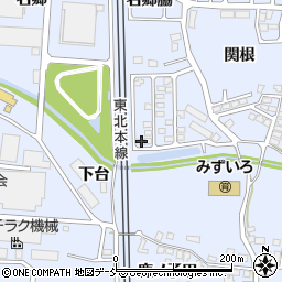 福島県本宮市本宮関根8-16周辺の地図