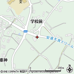 白沢公民館和田分館周辺の地図