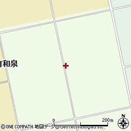 福島県会津若松市北会津町田村山熊ノ宮周辺の地図
