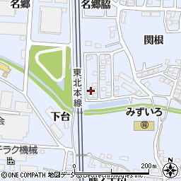 福島県本宮市本宮関根8-17周辺の地図