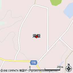 福島県本宮市長屋滝原周辺の地図