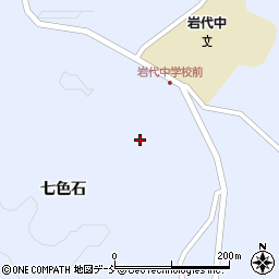 福島県二本松市西新殿立石周辺の地図