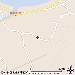 石川県珠洲市折戸町（ヌ）周辺の地図