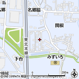 福島県本宮市本宮関根8-43周辺の地図