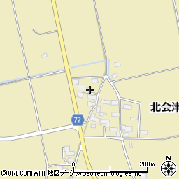 福島県会津若松市北会津町和泉531-1周辺の地図