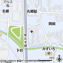 福島県本宮市本宮関根8-25周辺の地図