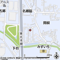 福島県本宮市本宮関根8-38周辺の地図