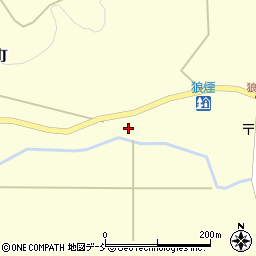 石川県珠洲市狼煙町テ周辺の地図