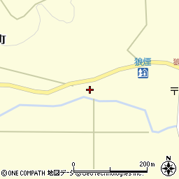 石川県珠洲市狼煙町（テ）周辺の地図