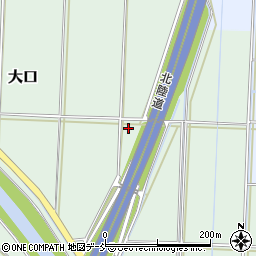 北陸自動車道周辺の地図