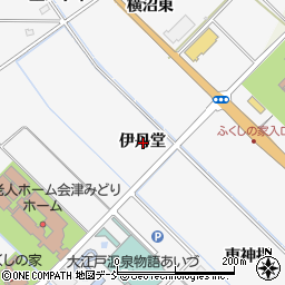 福島県会津若松市神指町大字北四合伊丹堂周辺の地図