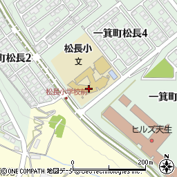 会津若松市立松長小学校周辺の地図