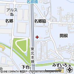 福島県本宮市本宮関根8-10周辺の地図