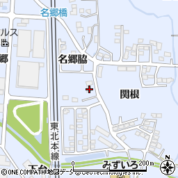 福島県本宮市本宮関根20-4周辺の地図