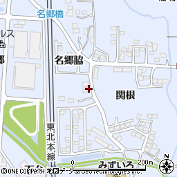 福島県本宮市本宮関根20周辺の地図