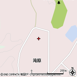 福島県本宮市長屋滝周辺の地図