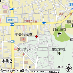 三原米店周辺の地図