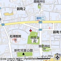 新潟県見附市新町周辺の地図