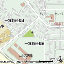 松長３号公園トイレ周辺の地図